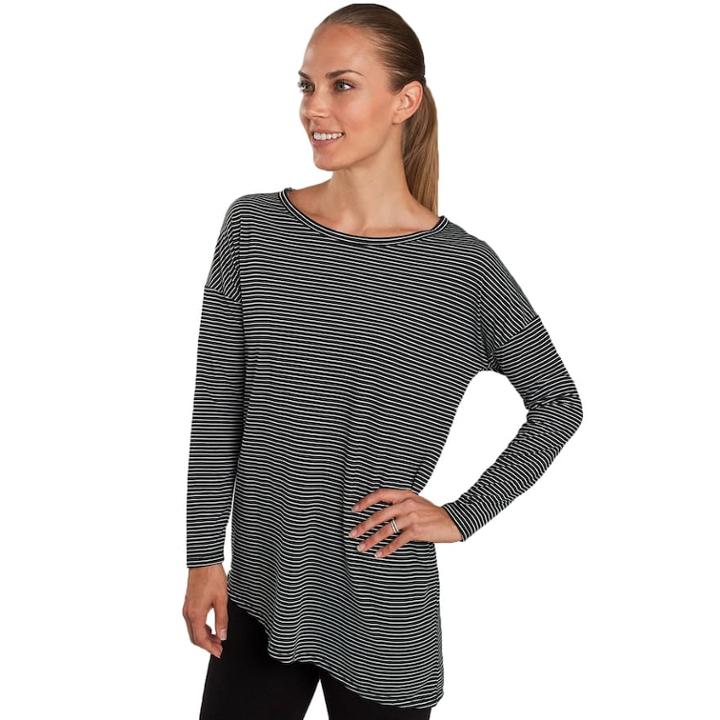 Women's Jockey Sport Cadence Long Sleeve Top, Size: Large, Oxford
