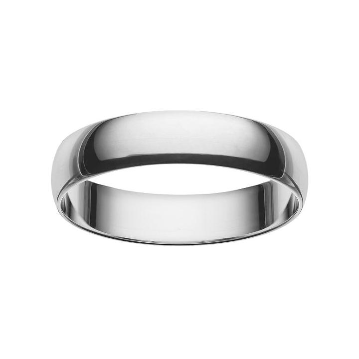 10k White Gold Wedding Ring, Women's, Size: 7, Yellow