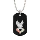 Black Hills Gold And Brass Tri-tone Eagle Dog Tag Necklace In Sterling Silver - Men, Size: 24