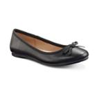 Sonoma Goods For Life&trade; Girls' Bow Ballet Flats, Girl's, Size: 2, Black