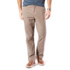 Big & Tall Dockers D3 Classic-fit Washed Khaki Flat-front Pants, Men's, Size: 38x36, Lt Brown