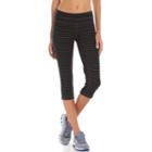 Women's Tek Gear&reg; Core Lifestyle Capri Yoga Leggings, Size: Xs, Dark Grey