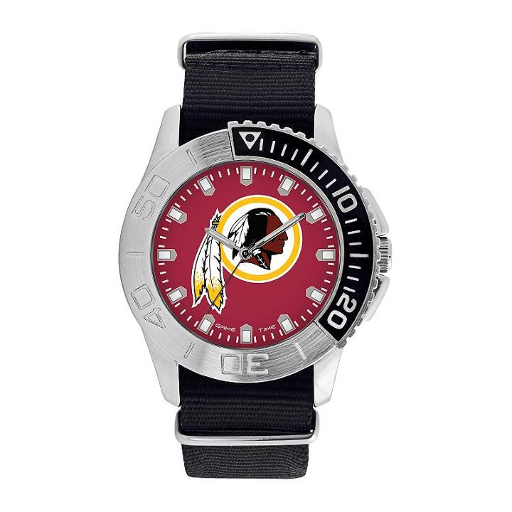 Game Time, Men's Washington Redskins Starter Watch, Black