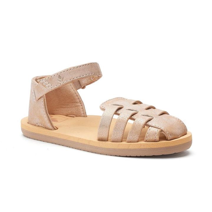 Reef Prep Girls' Sandals, Size: 2-3, Other Clrs
