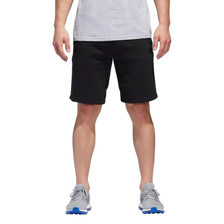 Men's Adidas Essential Fleece Shorts, Size: Xxl, Black