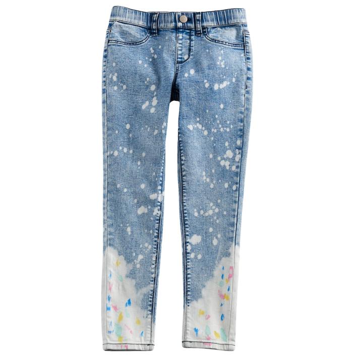 Girls 7-16 & Plus Size So&reg; Ankle Jeggings, Size: 10, Med Blue
