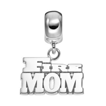 Insignia Collection Sterling Silver Fire Mom Charm, Women's, Multicolor