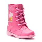Peppa Pig Toddler Girls' Combat Boots, Girl's, Size: 13, Pink