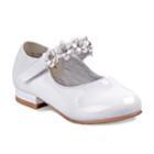 Josmo Toddler Girls' Mary Jane Shoes, Size: 7 T, White