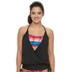 Women's N 2-in-1 Halterkini Top, Size: Large, Ovrfl Oth