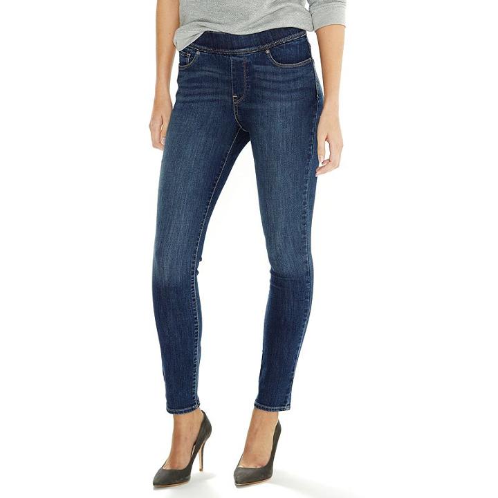 Women's Levi's&reg; Perfectly Slimming Pull-on Leggings, Size: 12/31 Avg, Med Blue