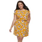 Plus Size Apt. 9&reg; Cinched T-shirt Dress, Women's, Size: 1xl, Drk Orange