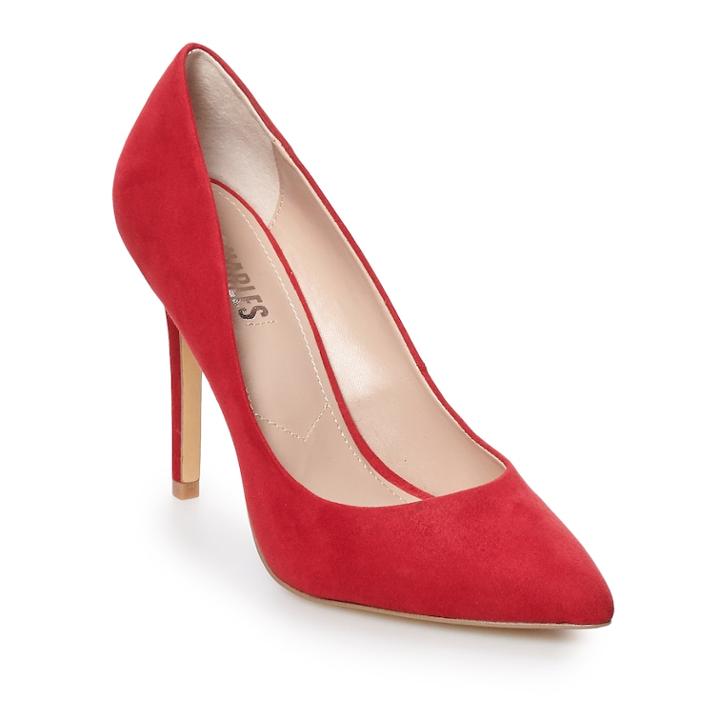 Style Charles By Charles David Pio Women's High Heels, Size: 7.5, Red