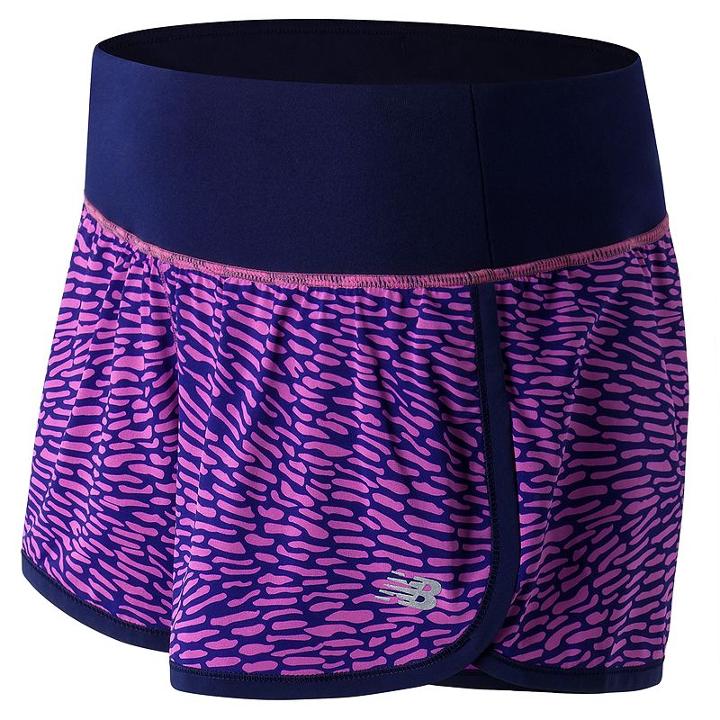 Women's New Balance Impact Running Shorts, Size: Medium, Purple Oth