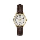 Timex Women's Leather Watch - T20071kz, Size: Small, Brown