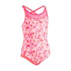 Girls 7-16 Under Armour Aqua Geo One-piece Swimsuit, Size: 10, Brt Pink