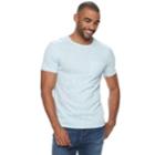 Men's Apt. 9&reg; Slubbed Pocket Tee, Size: Large, Light Blue