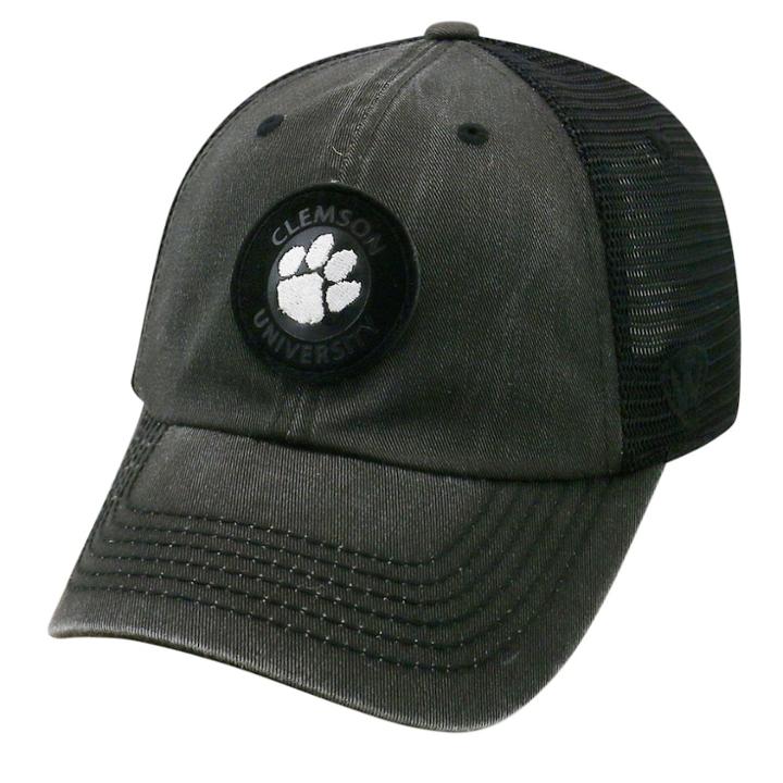 Adult Top Of The World Clemson Tigers Outlander Snapback Cap, Men's, Black