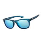 Unisex O'neill Polarized Retro Square Sunglasses, Blue