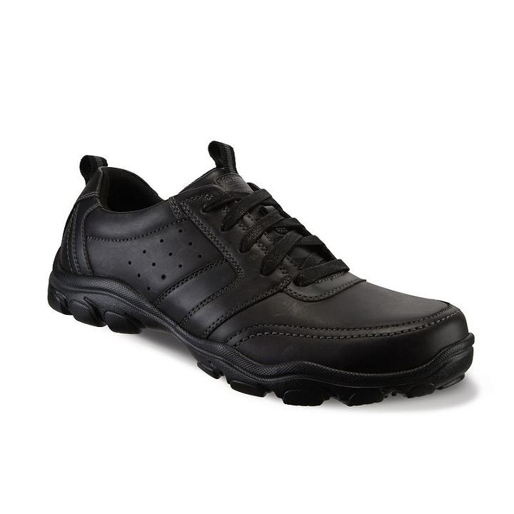 Skechers Relaxed Fit Montz Brex Men's Shoes, Size: 9.5, Grey (charcoal)