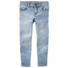 Girls 4-12 Oshkosh B'gosh&reg; Super Skinny Jeans, Size: 7, Blue