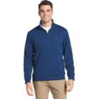 Big & Tall Izod Advantage Regular-fit Performance Quarter-zip Fleece Pullover, Men's, Size: Xxl Tall, Med Blue