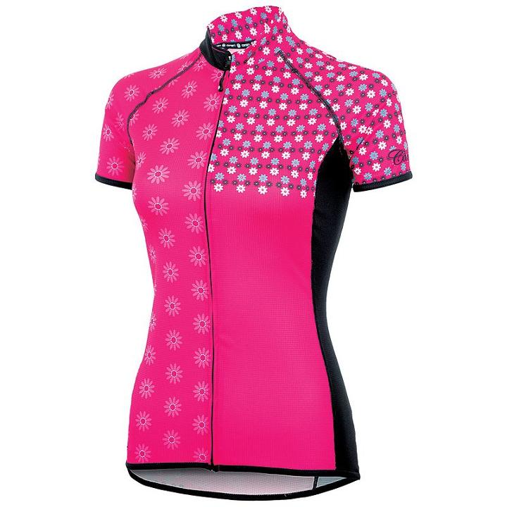 Women's Canari Ditsy Cycling Jersey, Size: Small, Blue