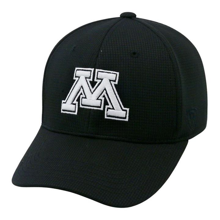 Adult Top Of The World Minnesota Golden Gophers Digi One-fit Cap, Men's, Black