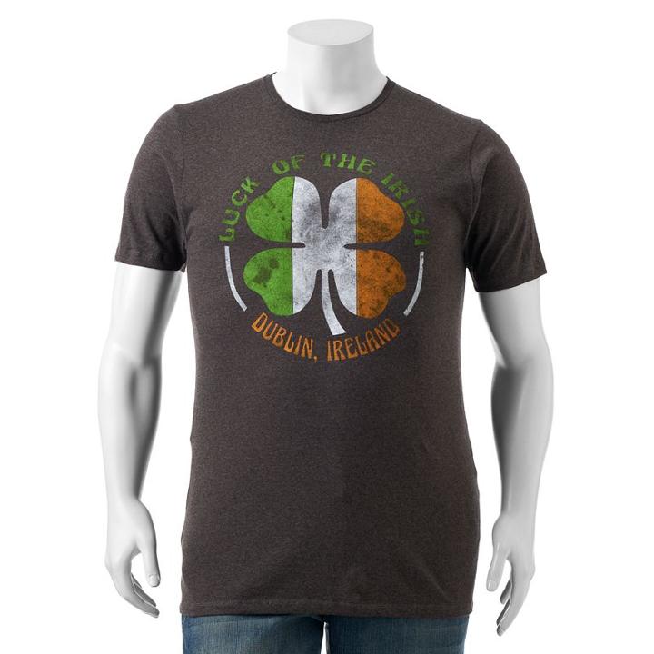 Big & Tall Sonoma Goods For Life&trade; Luck Of The Irish Tee, Men's, Size: 3xb, Oxford
