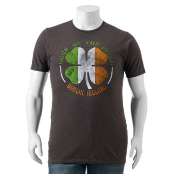 Big & Tall Sonoma Goods For Life&trade; Luck Of The Irish Tee, Men's, Size: 3xb, Oxford