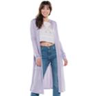 Juniors' Hint Of Mint Duster Cardigan, Teens, Size: Large, Med Purple