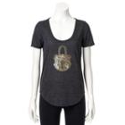 Women's Juicy Couture Foiled Graphic Tee, Size: Xs, Oxford