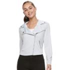 Juniors' Candie's&reg; Knit Moto Jacket, Teens, Size: Xl, Lt Purple