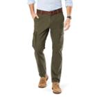 Men's Dockers Athletic-fit Stretch Cargo Pants, Size: 34x32, Lt Green