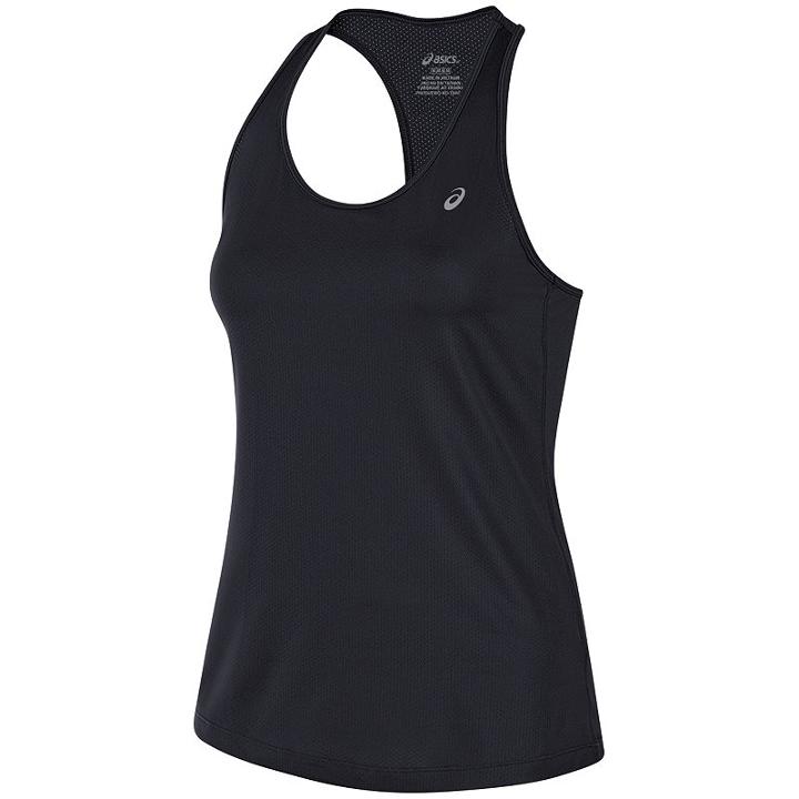 Women's Asics Emma Racerback Tank Top, Size: Xl, Black