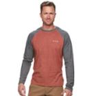 Big & Tall Columbia Wildberry Classic-fit Colorblock Omni-wick Raglan Tee, Men's, Size: 3xb, Drk Orange