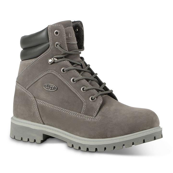 Lugz Tactic Men's Water-resistant Boots, Size: 10, Grey