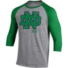 Men's Under Armour Notre Dame Fighting Irish Triblend Baseball Tee, Size: Small, Other Clrs