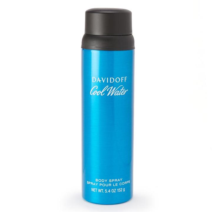 Davidoff Cool Water Men's Body Spray, Multicolor