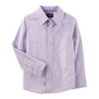 Boys 4-12 Oshkosh B'gosh&reg; Button Down Dress Shirt, Size: 4/5, Purple