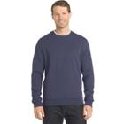 Men's Van Heusen Flex Classic-fit Stretch Fleece Crewneck Sweater, Size: Medium, Blue Other