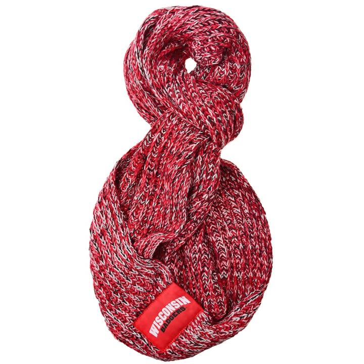 Wisconsin Badgers 2017 Peak Infinity Scarf, Men's, Multicolor
