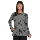 Women's Elle&trade; Peplum Top, Size: Xl, Grey