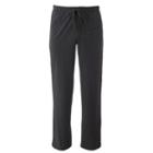Big & Tall Croft & Barrow&reg; Solid Jersey Knit Lounge Pants, Men's, Size: Xl Tall, Black