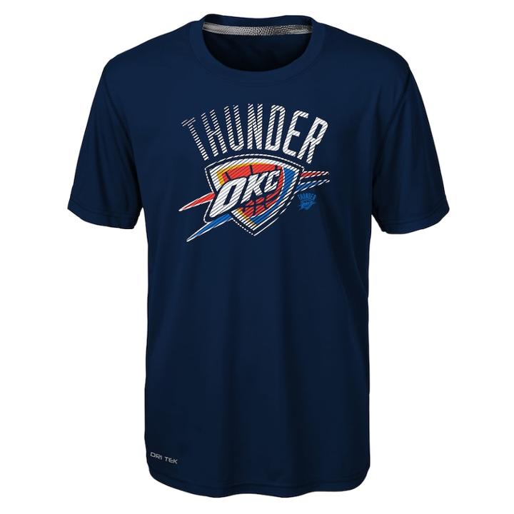 Boys 8-20 Oklahoma City Thunder Motion Offense Tee, Size: S 8, Blue (navy)