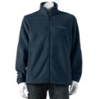 Men's Columbia Flattop Ridge Fleece Jacket, Size: Medium, Blue Other