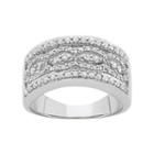 3/4 Carat T.w. Diamond 10k White Gold Ring, Women's, Size: 7