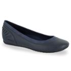 Easy Street Crista Women's Ballet Flats, Size: 6.5, Blue (navy)