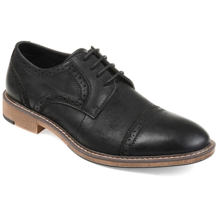 Vance Co. Warren Men's Dress Shoes, Size: Medium (7.5), Black