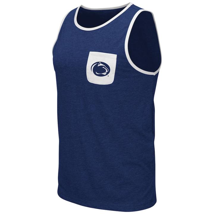Men's Colosseum Penn State Nittany Lions Tank Top, Size: Medium, Dark Blue